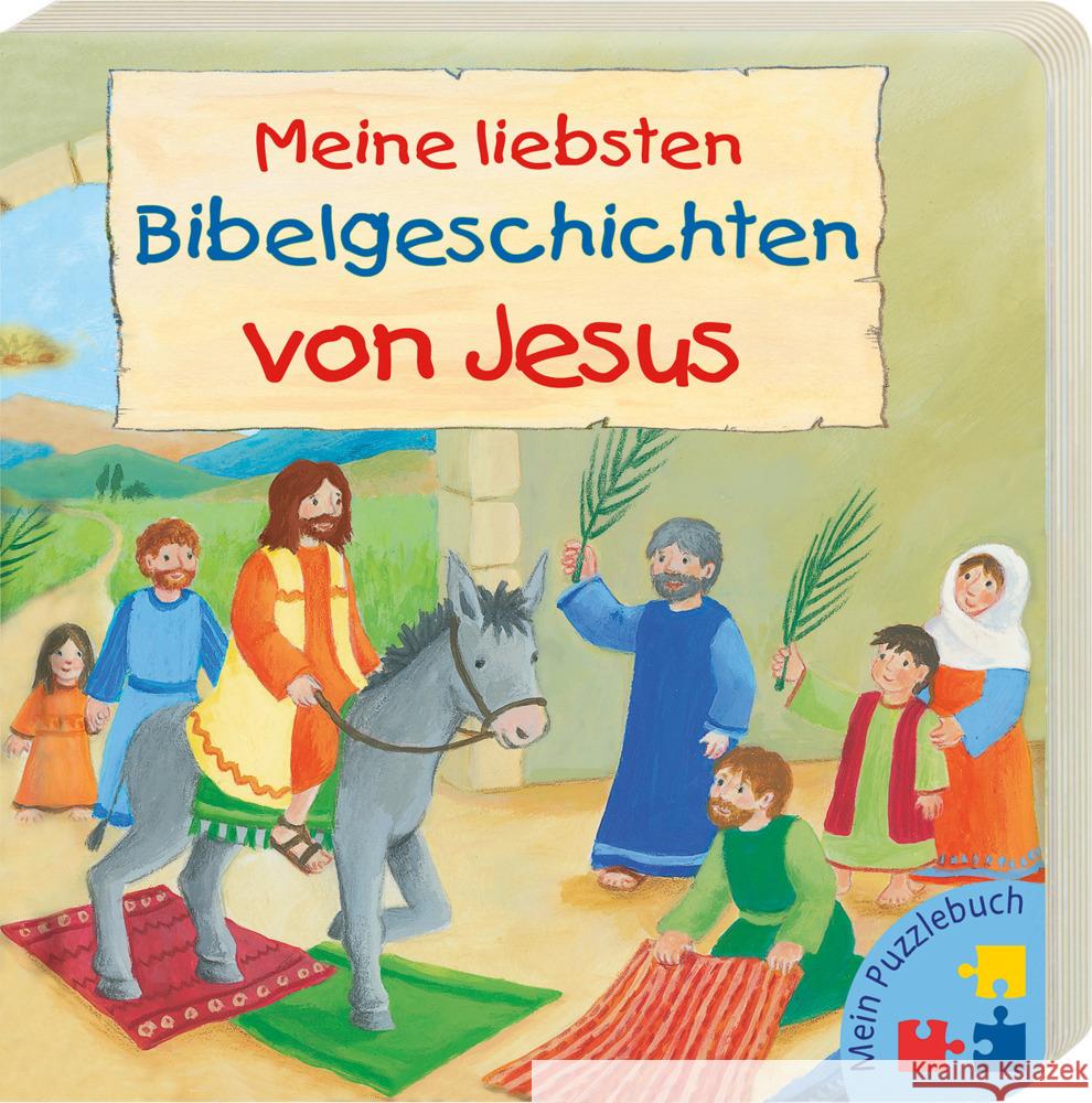 Mein Puzzlebuch: Meine liebsten Bibelgeschichten von Jesus Abeln, Reinhard 9783438045270 Deutsche Bibelgesellschaft - książka