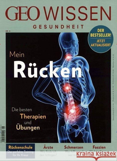 Mein Rücken : Die besten Therapien und Übungen Schaper, Michael 9783652007993 Gruner & Jahr - książka