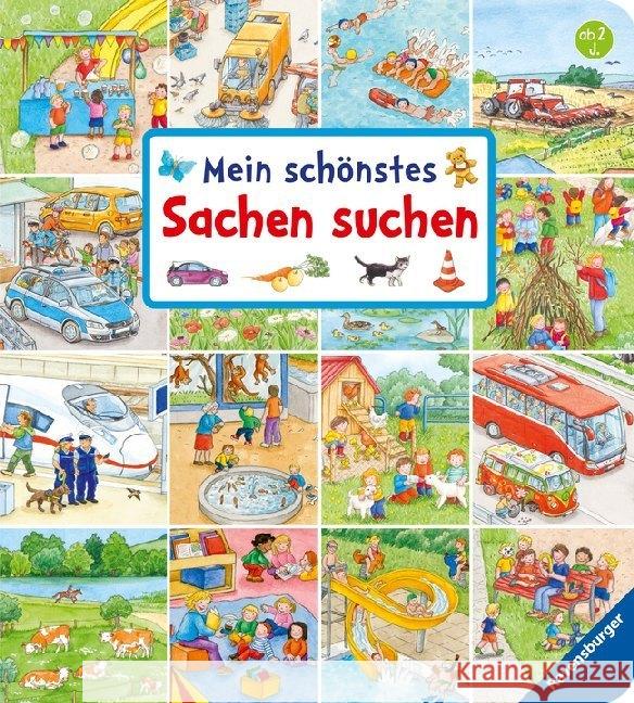 Mein schönstes Sachen suchen Gernhäuser, Susanne 9783473438242 Ravensburger Buchverlag - książka