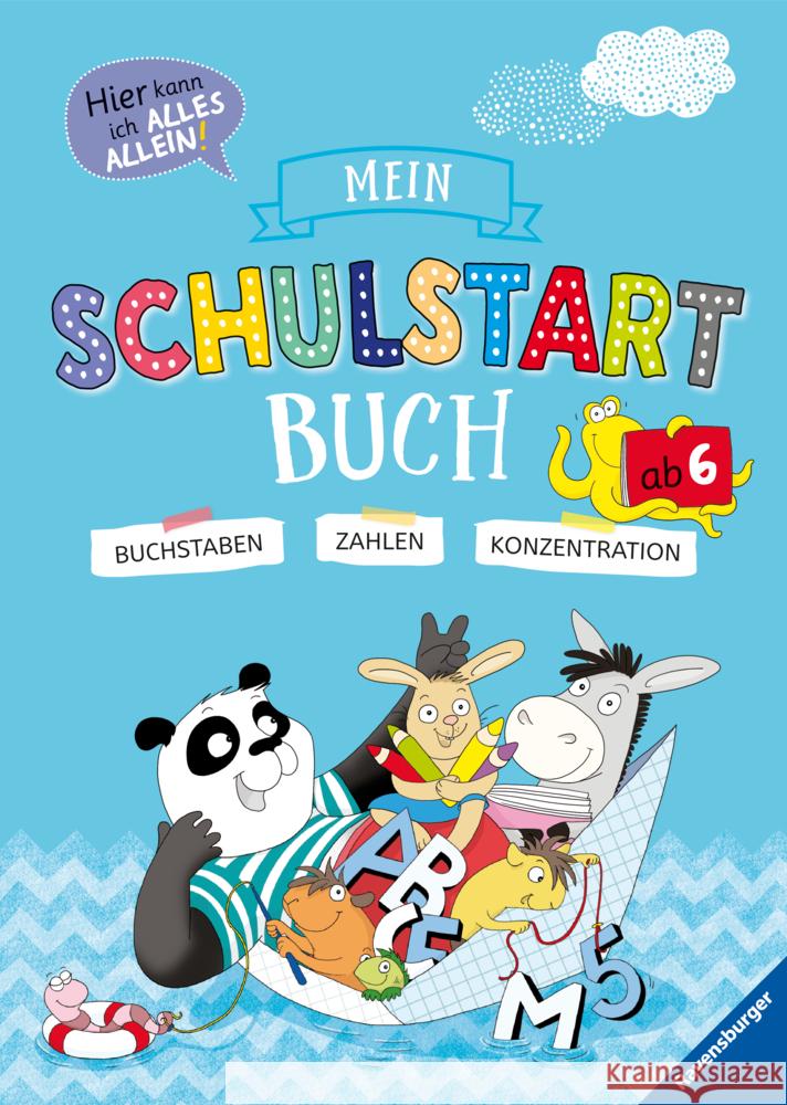 Mein Schulstart-Buch Jebautzke, Kirstin 9783473416349 Ravensburger Verlag - książka