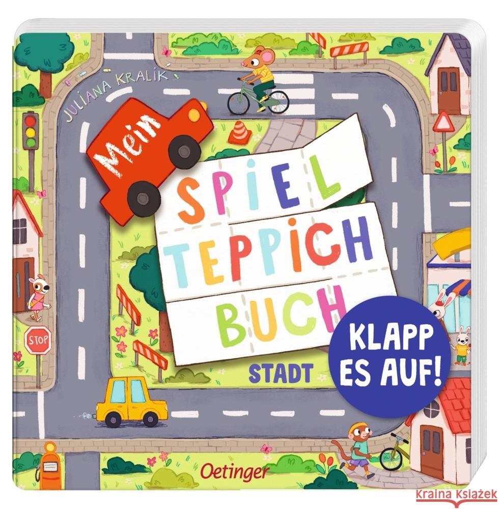 Mein Spielteppich-Buch. Stadt Kralik, Juliana 9783751206167 Oetinger - książka