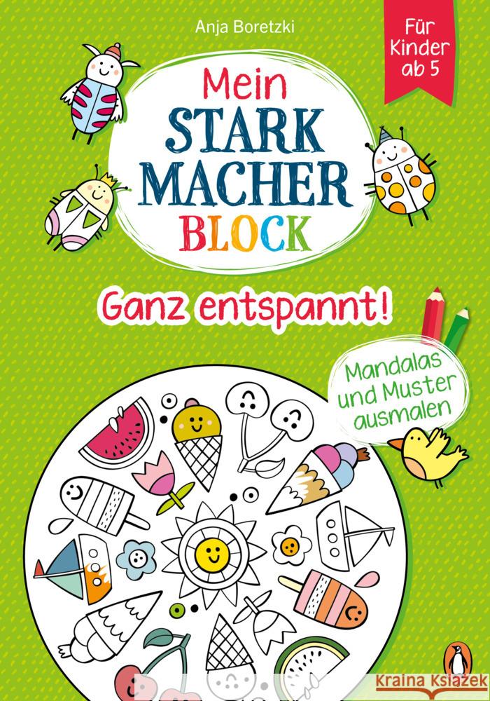 Mein Starkmacher-Block - Ganz entspannt! Boretzki, Anja 9783328301066 Penguin Junior - książka
