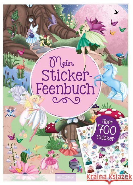 Mein Sticker-Feenbuch : Über 700 Sticker  9783845807980 ars edition - książka