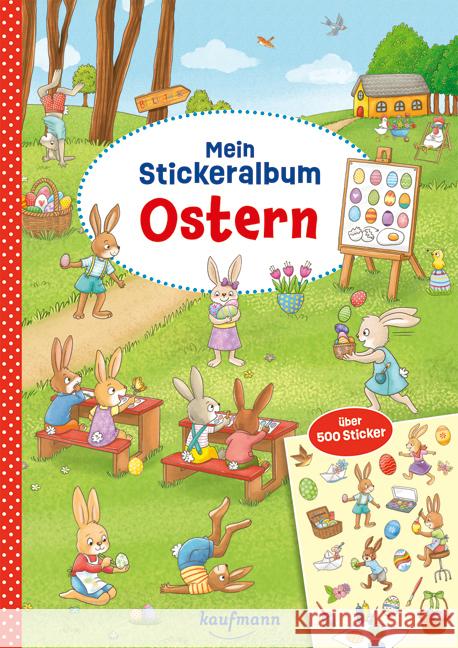 Mein Stickeralbum Ostern Kamlah, Klara 9783780665515 Kaufmann - książka