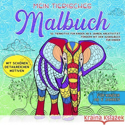 Mein tierisches Malbuch Gisela Zahm 9789403756295 Bookmundo - książka