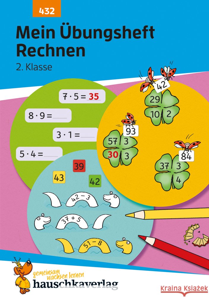 Mein Übungsheft Rechnen - 2. Klasse, A5-Heft Schulz, Joshua 9783881004329 Hauschka - książka