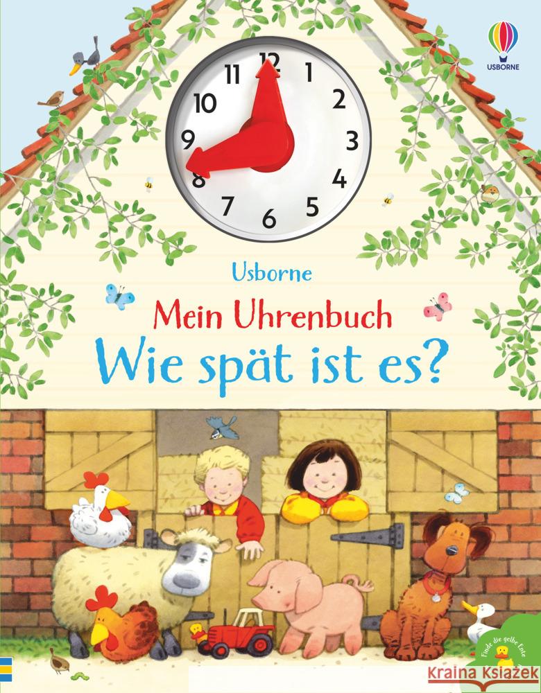 Mein Uhrenbuch - Wie spät ist es? Amery, Heather 9781789415612 Usborne Verlag - książka