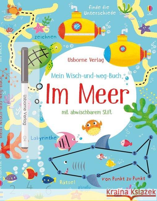 Mein Wisch-und-weg-Buch - Im Meer : Mit Stift Robson, Kirsteen 9781789410822 Usborne Verlag - książka