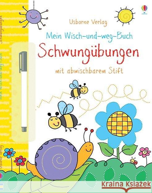 Mein Wisch-und-weg-Buch, Schwungübungen Smith, Sam 9781782322825 Usborne Verlag - książka