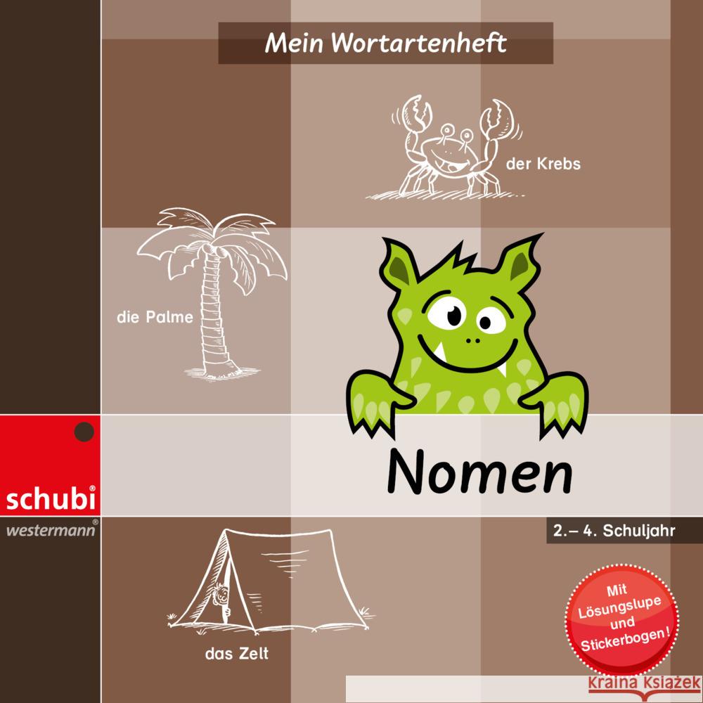 Mein Wortartenheft: Nomen  9783039762378 Schubi Lernmedien - książka