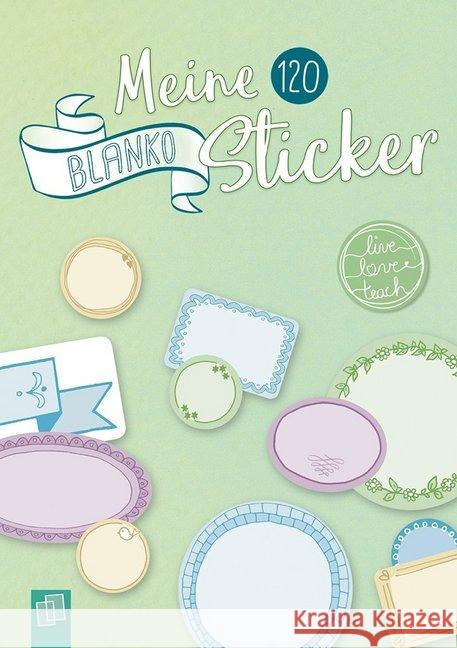 Meine 120 Blanko-Sticker 
