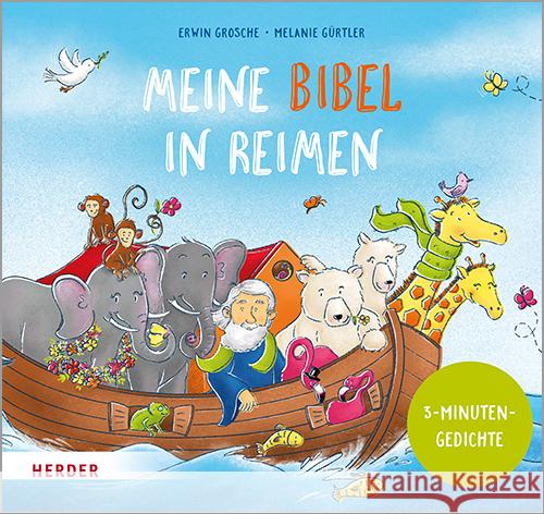 Meine Bibel in Reimen Grosche, Erwin 9783451715969 Herder, Freiburg - książka