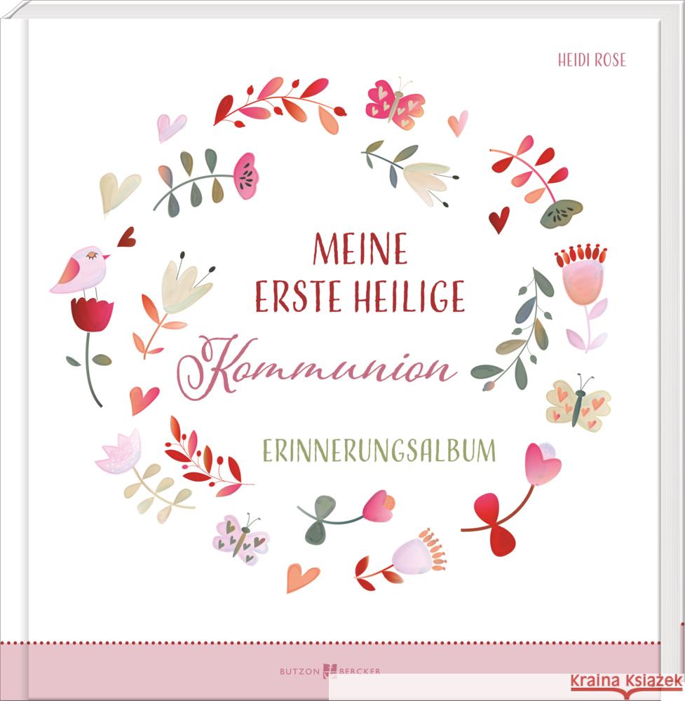 Meine erste heilige Kommunion Heidi Rose 9783766636270 Butzon & Bercker - książka