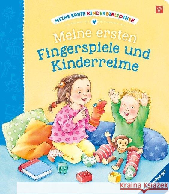 Meine ersten Fingerspiele und Kinderreime  9783473436873 Ravensburger Buchverlag - książka