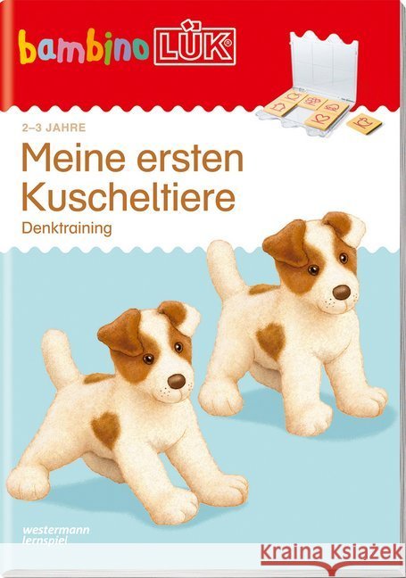 Meine ersten Kuscheltiere : Denk- und Kombinationstraining  9783837776737 Westermann Lernspielverlag - książka
