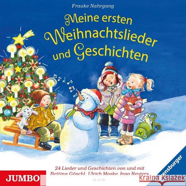 Meine ersten Weihnachtslieder und Geschichten, 1 Audio-CD : CD Standard Audio Format, Lesung Nahrgang, Frauke 9783833740541 Jumbo Neue Medien - książka