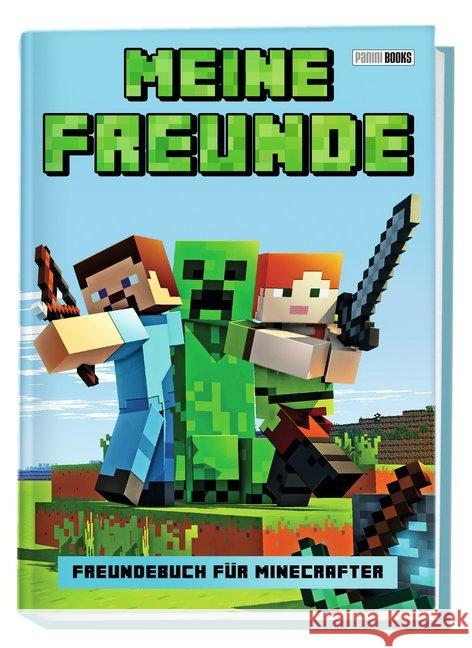 Meine Freunde - Freundebuch für Minecrafter  9783833234613 Panini Books - książka