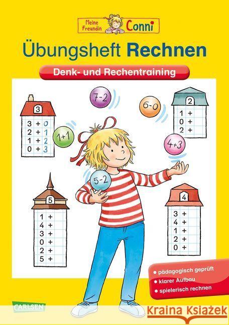 Meine Freundin Conni - Übungsheft Rechnen : Denk- und Rechentraining. Pädagogisch geprüft, klarer Aufbau, spielerisch rechnen Sörensen, Hanna 9783551183477 Carlsen - książka