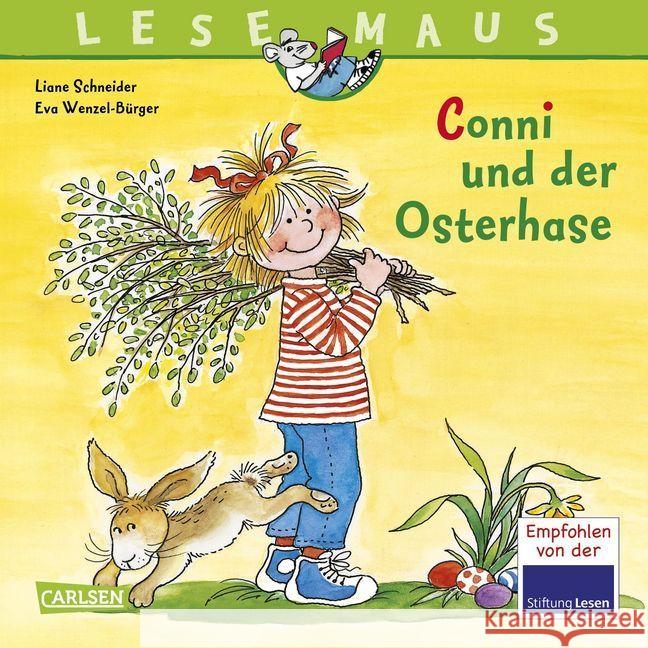 Meine Freundin Conni - Conni und der Osterhase : mit zwei tollen Conni-Osterpostkarten Schneider, Liane 9783551084804 Carlsen - książka