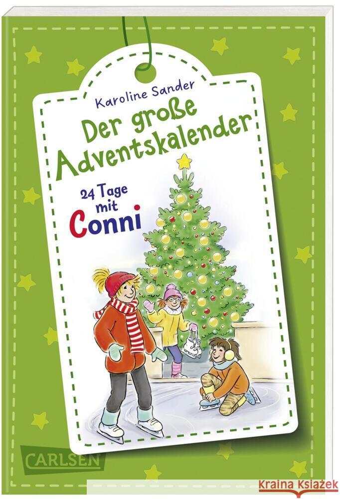 Meine Freundin Conni - Der große Adventskalender Sander, Karoline 9783551321602 Carlsen - książka