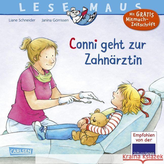 Meine Freundin Conni, Conni geht zur Zahnärztin Schneider, Liane 9783551087003 Carlsen - książka