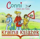 Meine Freundin Conni, Conni rettet die Tiere, Audio-CD : Hörspiel Boehme, Julia 9783867424561 Silberfisch - książka