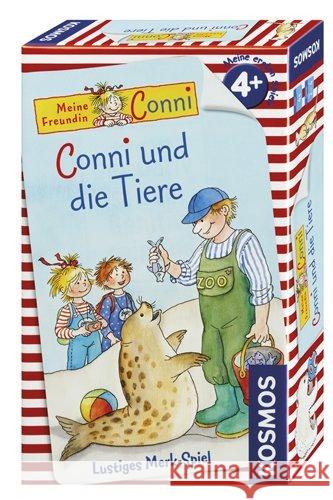 Meine Freundin Conni, Conni und die Tiere (Kinderspiel) : Lustiges Merk-Spiel Schneider, Liane 4002051710989 Kosmos Spiele - książka