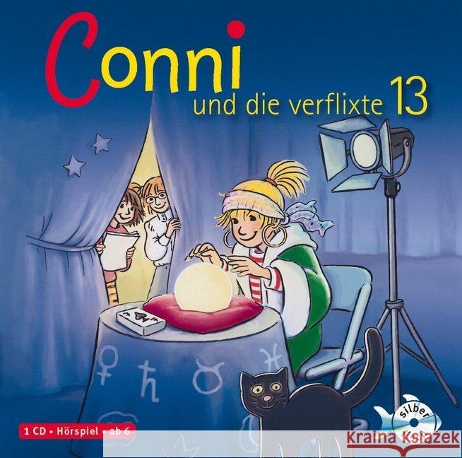 Meine Freundin Conni, Conni und die verflixte 13, Audio-CD : Hörspiel Boehme, Julia 9783867424493 Silberfisch - książka