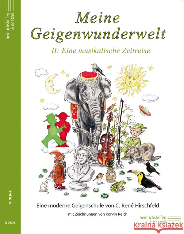Meine Geigenwunderwelt, Spielpartitur Hirschfeld, C. René 9790204428199 Heinrichshofen - książka
