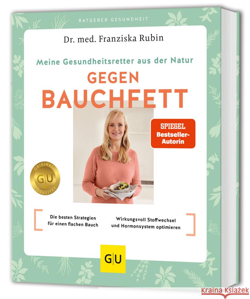 Meine Gesundheitsretter aus der Natur gegen Bauchfett Rubin, Franziska 9783833896569 Gräfe & Unzer - książka