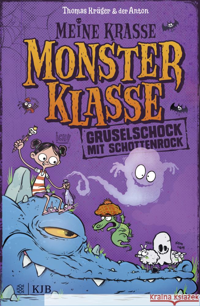 Meine krasse Monsterklasse - Gruselschock mit Schottenrock Krüger, Thomas 9783737342100 FISCHER KJB - książka
