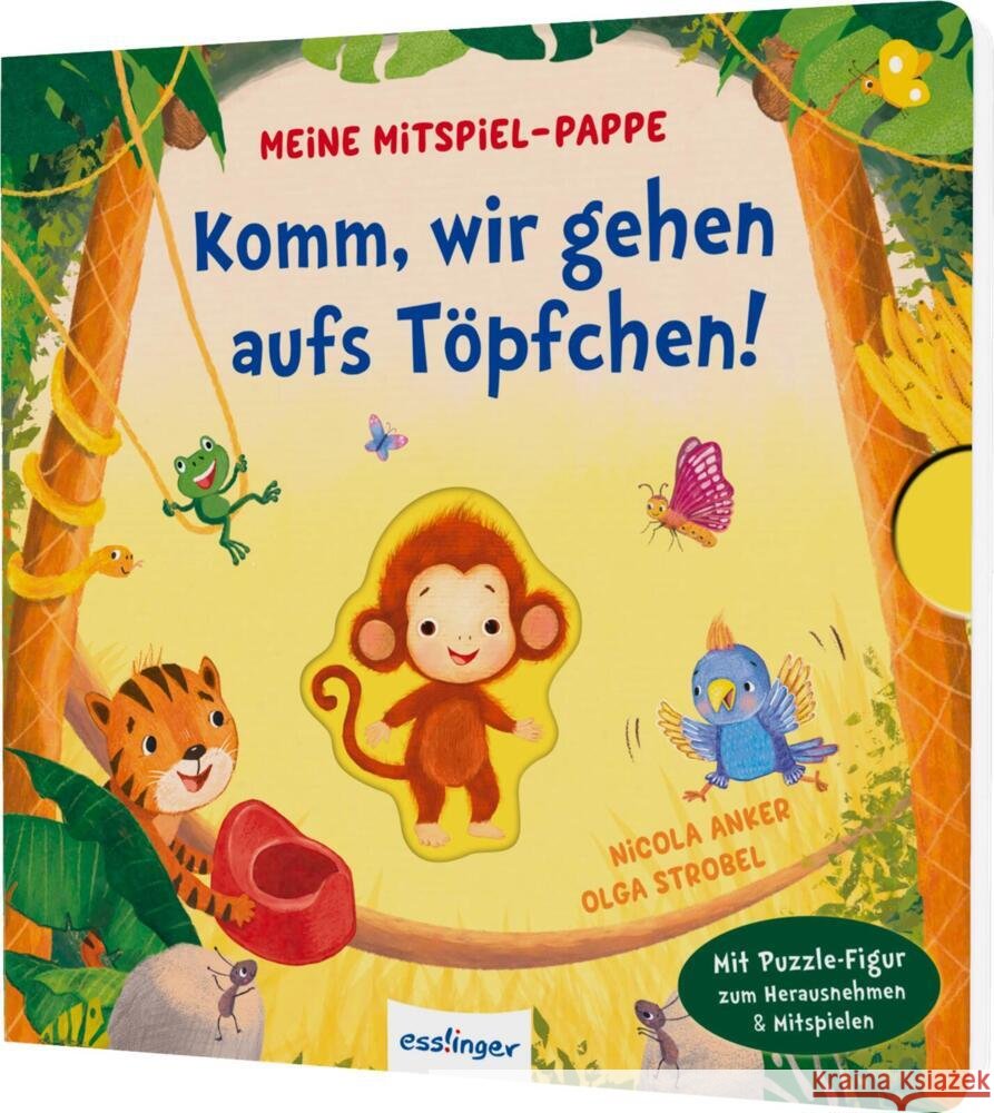 Meine Mitspiel-Pappe: Komm, wir gehen aufs Töpfchen! Anker, Nicola 9783480240883 Esslinger in der Thienemann-Esslinger Verlag  - książka