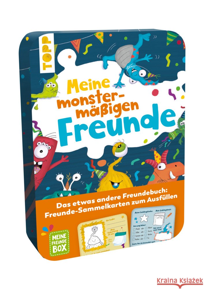 Meine monstermäßigen Freunde Faulhaber, Evelyn 4007742184391 Frech - książka