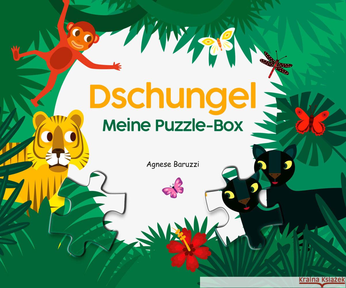 Meine Puzzle-Box: Dschungel  9788863124859 White Star - książka