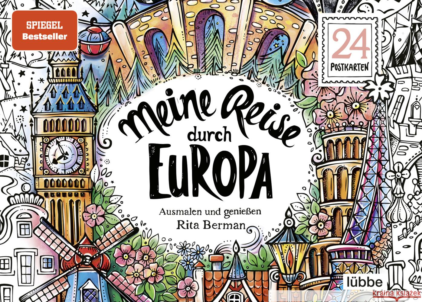 Meine Reise durch Europa Berman, Rita 9783404617357 Bastei Lübbe - książka