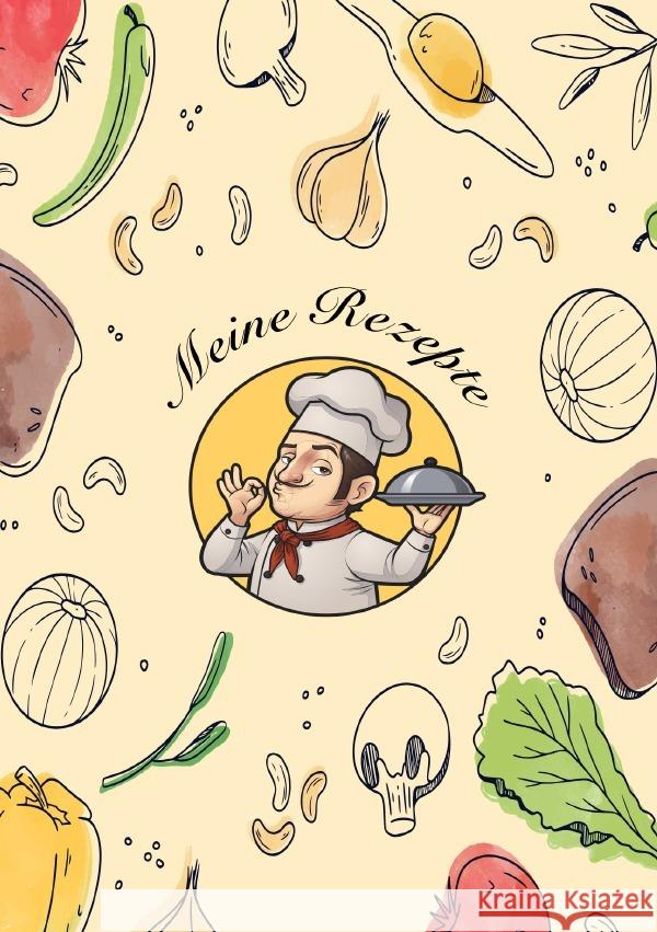 Meine Rezepte: Rezeptbuch zum Selberschreiben - Rezept Notizbuch - Rezeptbuch zum Selbst Schreiben - Kochbuch zum Selberschreiben Wolle, Z. 9783753131139 epubli - książka