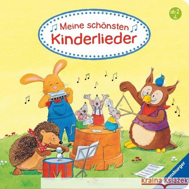 Meine schönsten Kinderlieder Schuld, Kerstin M. 9783473433322 Ravensburger Buchverlag - książka