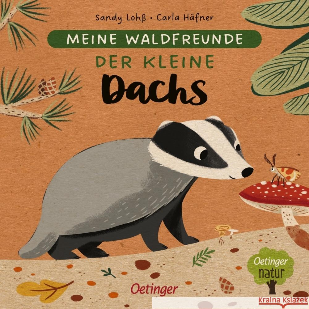 Meine Waldfreunde. Der kleine Dachs Häfner, Carla 9783751202404 Oetinger - książka