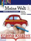 Meine Welt blau : Malblock für Erwachsene. Technik, Gebäude und Natur  9783863135416 Tosa