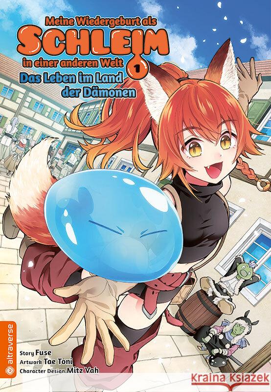 Meine Wiedergeburt als Schleim in einer anderen Welt - Das Leben im Land der Dämonen 01 Fuse, Kajika, Wataru, Vah, Mitz 9783753923109 Altraverse - książka