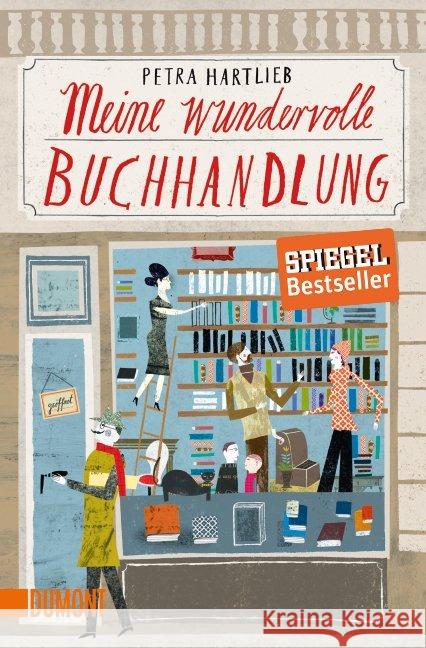 Meine wundervolle Buchhandlung Hartlieb, Petra 9783832163433 DuMont Buchverlag - książka