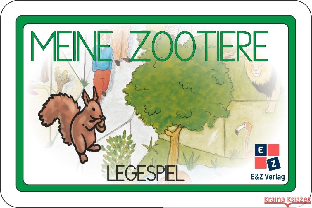 Meine Zootiere Legespiel, m. 1 Beilage, m. 1 Beilage, 2 Teile Momm, Helga 4262416630356 E & Z-Verlag - książka