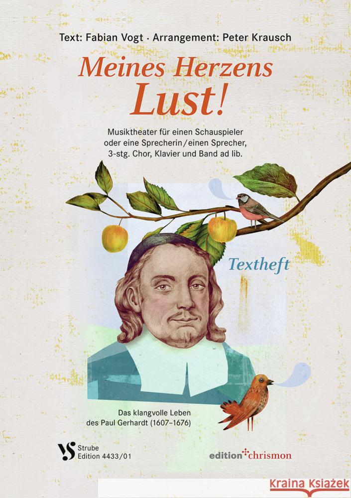 Meines Herzens Lust! Vogt, Fabian 9783960384526 Edition Chrismon - książka