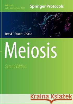 Meiosis David T. Stuart 9781493981694 Humana Press - książka