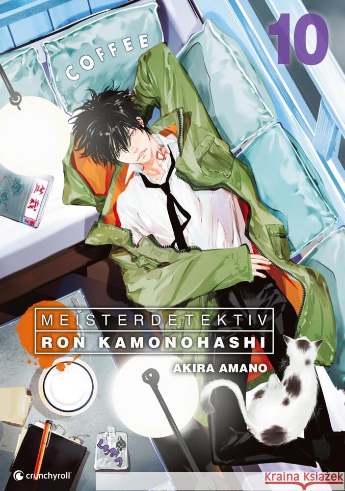 Meisterdetektiv Ron Kamonohashi - Band 10 Amano, Akira 9782889517008 Crunchyroll Manga - książka