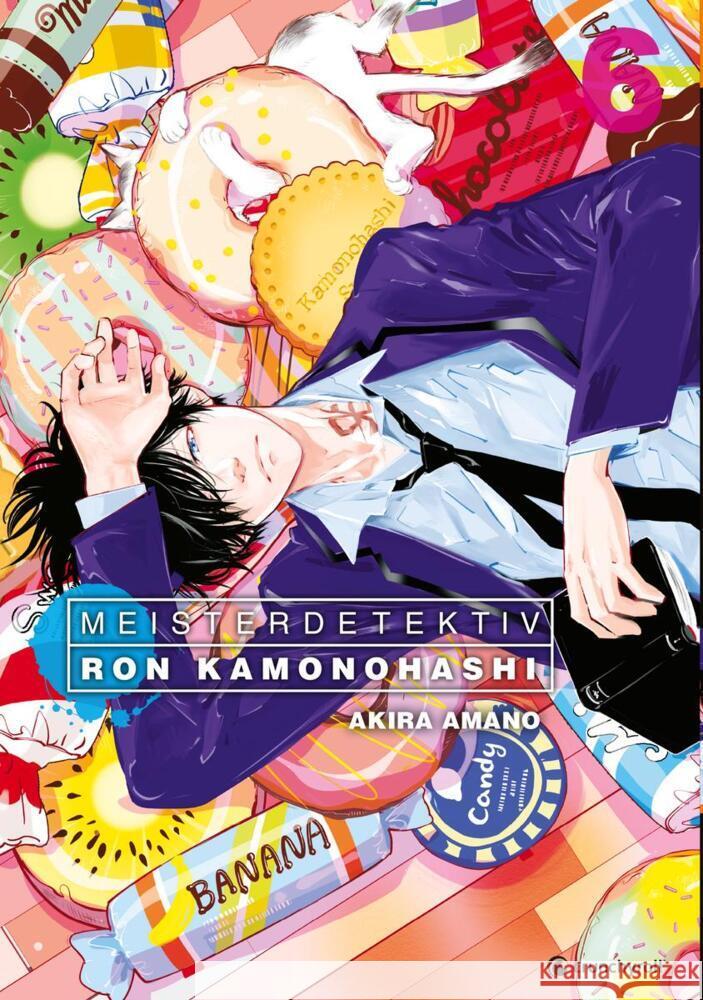 Meisterdetektiv Ron Kamonohashi - Band 6 Amano, Akira 9782889516964 Kazé Manga - książka