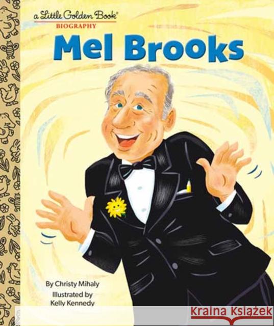 Mel Brooks: A Little Golden Book Biography  9780593648391  - książka