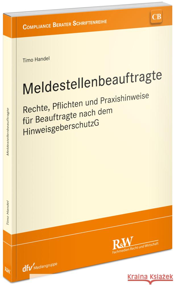 Meldestellenbeauftragte Handel, Timo 9783800518616 Fachmedien Recht und Wirtschaft - książka
