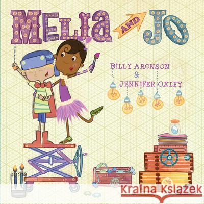 Melia and Jo Billy Aronson Jennifer Oxley 9781328916266 Houghton Mifflin - książka