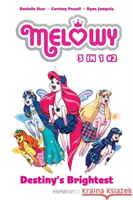 Melowy 3-in-1 Vol. 2 Cortney Faye Powell 9781545815823 Papercutz - książka